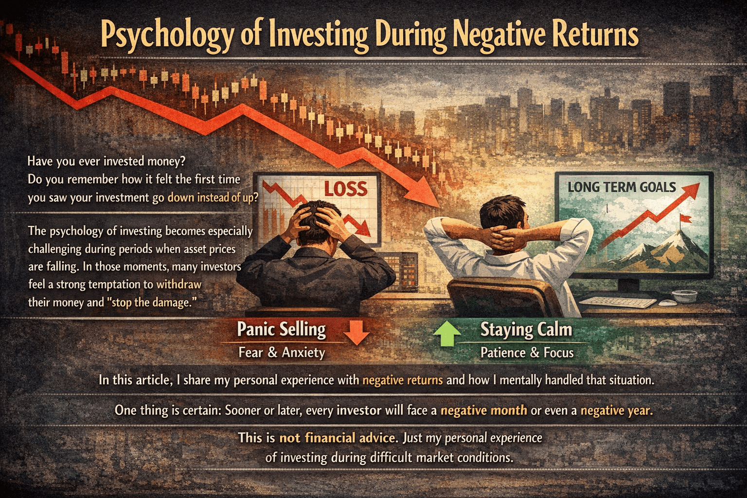 Psychology of Investing During Negative Returns